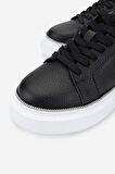 Valmenti Kadın Hakiki Deri Siyah Floter Sneakers & Spor Ayakkabı 1115 8026 BN AYK Y25 SIYAH FLTR
