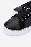 Valmenti Kadın Hakiki Deri Siyah Floter Sneakers & Spor Ayakkabı 1115 1950 BN AYK Y25 SIYAH FLTR