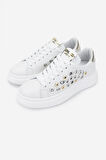 Méliné Kadın Hakiki Deri Sneakers & Spor Ayakkabı 1117 522-BI BN AYK Y25 BIANCO/PLATIN