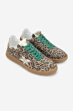 Méliné Kadın Hakiki Deri Leopar Sneakers & Spor Ayakkabı 1117 525-R BN AYK Y25 LEOPAR