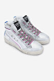 Méliné Kadın Hakiki Deri Sneakers & Spor Bot 1117 321 NKC BN BOT Y25 CRACK LAM