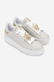Méliné Kadın Hakiki Deri Sneakers & Spor Ayakkabı 1117 PF 661-ACC BN AYK Y25 LOGIC ROCCIA