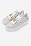 Méliné Kadın Hakiki Deri Sneakers & Spor Ayakkabı 1117 PF 661-ACC BN AYK Y25 LOGIC ROCCIA