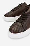 Valmenti Erkek Hakiki Deri Sneakers & Spor Ayakkabı 04 2559 ERK AYK Y25 KAHVE DR/ORGU