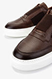Valmenti Erkek Hakiki Deri Kahverengi Sneakers & Spor Ayakkabı 04 3605-42 ERK AYK Y25 KAHVE