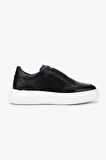 Valmenti Erkek Hakiki Deri Siyah Sneakers & Spor Ayakkabı 04 3605-42 ERK AYK Y25 SIYAH
