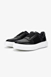 Valmenti Erkek Hakiki Deri Siyah Sneakers & Spor Ayakkabı 04 3605-42 ERK AYK Y25 SIYAH