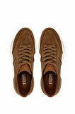 Tamer Tanca Erkek Hakiki Deri Kahverengi Sneakers & Spor Ayakkabı 870 1345 ERK AYK Y25 SIGARO SUET