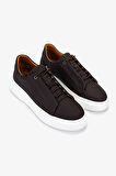 Valmenti Erkek Hakiki Deri Sneakers & Spor Ayakkabı 965 2617 ERK AYK Y25 KAHVE ZUMA