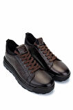 Tamer Tanca Erkek Hakiki Deri Kahverengi Sneakers & Spor Ayakkabı 1118 096 ERK AYK Y25 KAHVE BSK