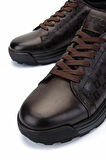 Tamer Tanca Erkek Hakiki Deri Kahverengi Sneakers & Spor Ayakkabı 1118 096 ERK AYK Y25 KAHVE BSK