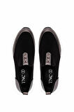 Tamer Tanca Kadın Deri & Tekstil Antrasit Sneakers & Spor Ayakkabı 937 8065 BN AYK Y25 ANTRASIT
