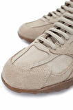 Tamer Tanca Kadın Hakiki Deri Bej Süet Sneakers & Spor Ayakkabı 1121 2000 BN AYK Y25 BEJ SUET