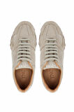 Tamer Tanca Kadın Hakiki Deri Bej Süet Sneakers & Spor Ayakkabı 1121 2000 BN AYK Y25 BEJ SUET