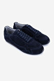 Valmenti Kadın Hakiki Deri Lacivert Süet Sneakers & Spor Ayakkabı 1122 2665 BN AYK Y25 LACI SUET