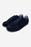Valmenti Kadın Hakiki Deri Lacivert Süet Sneakers & Spor Ayakkabı 1122 2665 BN AYK Y25 LACI SUET