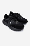 Valmenti Kadın Hakiki Deri Siyah Süet Sneakers & Spor Ayakkabı 1123 6080 BN AYK Y25 SIYAH SUET
