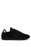 Tamer Tanca Kadın Hakiki Deri Siyah Süet Sneakers & Spor Ayakkabı 1060 25143 BN AYK Y25 SIYAH SUET