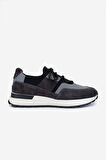 Valmenti Erkek Hakiki Deri Sneakers & Spor Ayakkabı 1093 1235 ERK AYK Y25 SYH/GRI BSK