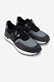 Valmenti Erkek Hakiki Deri Sneakers & Spor Ayakkabı 1093 1235 ERK AYK Y25 SYH/GRI BSK