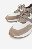 Valmenti Erkek Hakiki Deri Sneakers & Spor Ayakkabı 1093 1235 ERK AYK Y25 BEJ/BEJ BSK