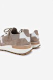 Valmenti Erkek Hakiki Deri Sneakers & Spor Ayakkabı 1093 1235 ERK AYK Y25 BEJ/BEJ BSK
