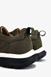 Valmenti Erkek Hakiki Deri Yeşil Sneakers & Spor Ayakkabı 233 5145 ERK AYK Y25 HAKI NBK