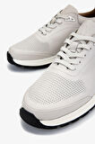 Valmenti Erkek Hakiki Deri Sneakers & Spor Ayakkabı 233 5145 ERK AYK Y25 WHITE SOFT