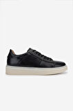Valmenti Erkek Hakiki Deri Siyah Deri Sneakers & Spor Ayakkabı 233 5629 ERK AYK Y25 SIYAH DR