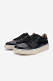 Valmenti Erkek Hakiki Deri Siyah Deri Sneakers & Spor Ayakkabı 233 5629 ERK AYK Y25 SIYAH DR