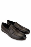 Tamer Tanca Erkek Hakiki Deri Kahverengi Loafer Ayakkabı 325 800-57 ERK AYK Y25 KAHVE DR