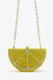 Lady Diva Kadın Vegan Limon Abiye Çanta 1137 LD308 BN CNT Y25 LEMON