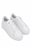 Tamer Tanca Kadın Hakiki Deri Beyaz Sneakers & Spor Ayakkabı 04 Z-2501 BN AYK Y25 BEYAZ FLTR