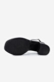 Valmenti Kadın Deri & Tekstil Topuklu Sandalet 1141 785 CECILIA 6-1 BYN SNDLT Y25 BEIGE BLACK