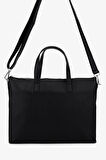 Valmenti Unisex Vegan/Deri Siyah Floter Evrak Çantası 1012 2013 CNT Y25 SIYAH FLTR