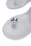 Menghi Kadın Pvc Şeffaf Parmak Arası Sandalet 774 828E BN SNDLT Y25 GLASS