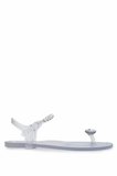 Menghi Kadın Pvc Şeffaf Parmak Arası Sandalet 774 828E BN SNDLT Y25 GLASS