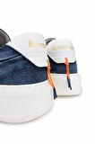 Barracuda Erkek Hakiki Deri Mavi/Beyaz Sneakers & Spor Ayakkabı 511 BU3510A ERK AYK Y24 DENIM BLU/BIANCO