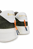 Barracuda Erkek Hakiki Deri Yeşil/Beyaz Sneakers & Spor Ayakkabı 511 BU3510A ERK AYK Y24 DENIM VERDE/BIANCO