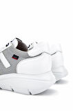 Callaghan Erkek Deri & Tekstil Beyaz Sneakers & Spor Ayakkabı 618 61201 ERK AYK Y25 BIANCO