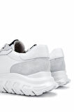 Callaghan Erkek Hakiki Deri Beyaz Sneakers & Spor Ayakkabı 618 55301 ERK AYK SK23/24 BLANCO