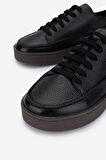 Valmenti Erkek Hakiki Deri Siyah Deri Sneakers & Spor Ayakkabı 1111 502 ERK AYK Y25 SIYAH DR