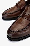 Valmenti Erkek Hakiki Deri Taba Loafer Ayakkabı 477 VAL-72403 ERK AYK Y25 TABA GYK/TABA BFL