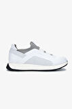 Valmenti Erkek Hakiki Deri Beyaz Sneakers & Spor Ayakkabı 383 VAL-6094 ERK AYK Y25 BEYAZ SLVR