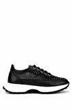 Tamer Tanca Kadın Deri/Tekstil Siyah Sneakers & Spor Ayakkabı 775 482 BN AYK Y25 SIYAH
