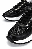 Tamer Tanca Kadın Deri/Tekstil Siyah Sneakers & Spor Ayakkabı 775 482 BN AYK Y25 SIYAH