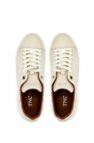 Tamer Tanca Kadın Hakiki Deri Bej Sneakers & Spor Ayakkabı 04 Z-2501 BN AYK Y25 BEJ FLTR