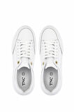 Tamer Tanca Kadın Hakiki Deri Beyaz Sneakers & Spor Ayakkabı 04 503 BN AYK Y25 BEYAZ FLTR