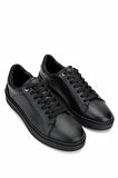 Tamer Tanca Erkek Hakiki Deri Siyah Deri Sneakers & Spor Ayakkabı 1149 ENVIE ERK AYK Y25 SIYAH DR