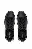Tamer Tanca Erkek Hakiki Deri Siyah Deri Sneakers & Spor Ayakkabı 1149 ENVIE ERK AYK Y25 SIYAH DR